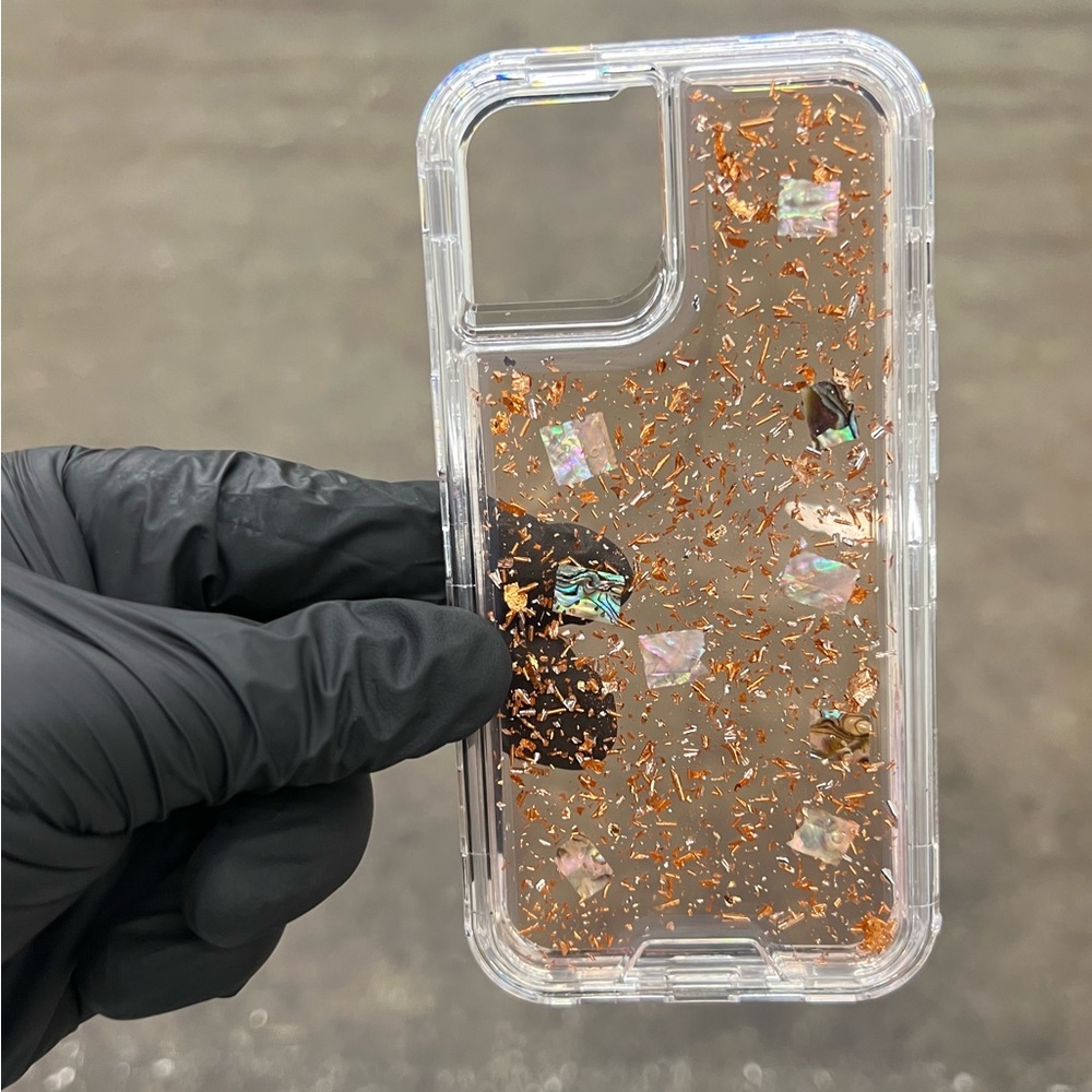 iPhone 14 (6.1) Protective Glitter Case